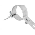 Kit C/5 - Para-Raio Abracadeira 3 Estais Para Mastro 2''