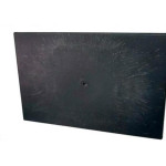 Desempenadeira Pvc Giraldi 16 Lisa Preta 
