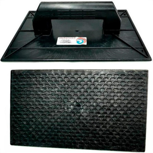 Desemppenadeira Pvc Giraldi 22X34 Preta 