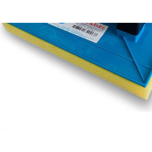 Desempenadeira Pvc Giraldi 18X30 Com Espuma Azul 