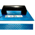 Desempenadeira Pvc Giraldi 22X34 Corrugada Azul 