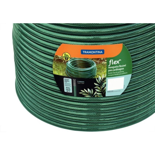 Mangueira Agua Tramontina Trancada 1/2'' Verde Com 200M 79246/523