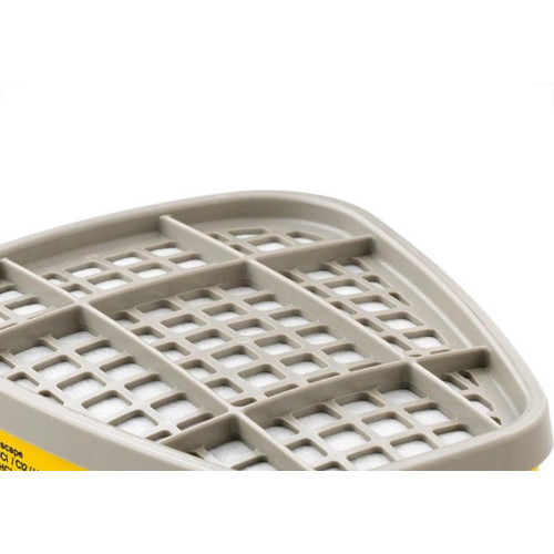 Filtro Respirador Cartucho Para Vapor Organico E Gases Acidos 3M 2Pecas H0002129056