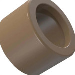 Bucha Marrom Tigre Curta Liso Liso 50 X 40  - Kit C/20 