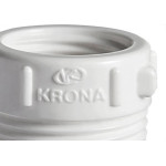 Bucha Branca Krona Reducao Rosca Rosca 3/4X1/2 208 - Kit C/50 