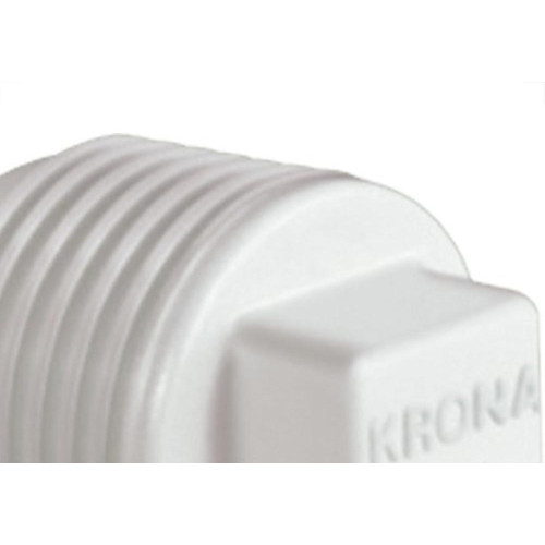 Plug Branco Krona Rosca Rosca 3/4'' 294 - Kit C/50 