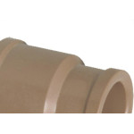 Luva Marrom Krona Liso Liso Reducao 25Mm X20Mm 450 - Kit C/50 