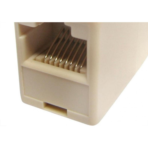 Emenda Femea Simples Para Plug Rj45 867 - Kit C/10 