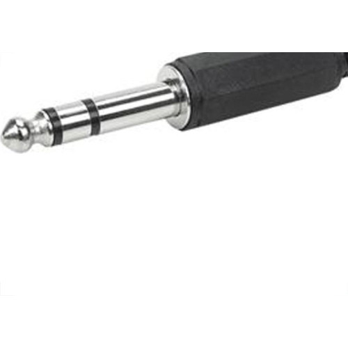 Plug P-10 Stereo 6,35Mm Com Protecao Cabo 602 - Kit C/10 