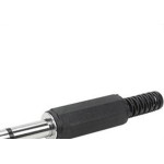 Plug P-10 Stereo 6,35Mm Com Protecao Cabo 602 - Kit C/10 