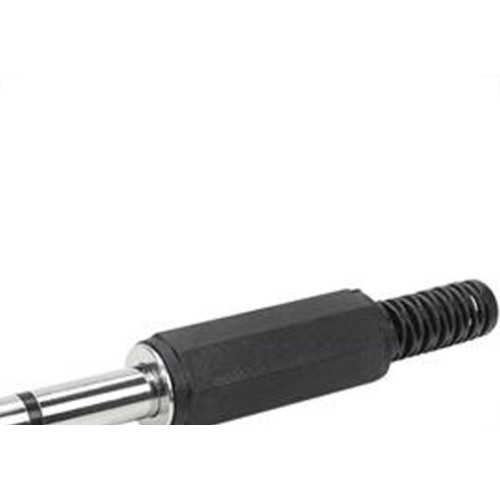 Plug P-10 Stereo 6,35Mm Com Protecao Cabo 602 - Kit C/10 