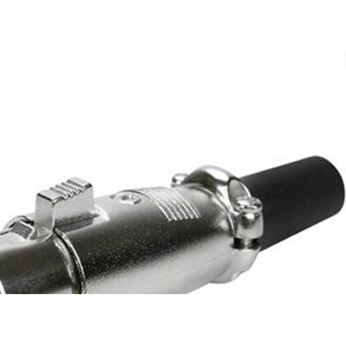 Plug Cannon Femea Cromado 5577 - Kit C/5 