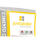 Cimento Comum Cinza Juntalider 1Kg  - Kit C/20 