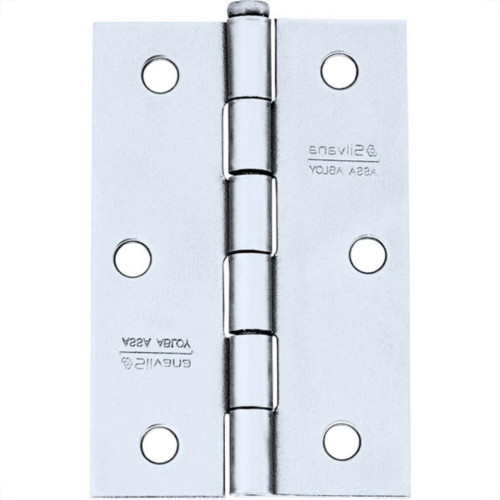 Dobradica Silvana 850 Zincada 3'' Blister Com 3 Pecas 91405