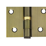 Dobradica Silvana 891 Ferro Zincado Oxidado 3.1/2X3''Com Rolamento Com 3 Pecas 92518