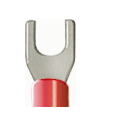 Pre-Isolado Crimper Forquilha 0,5/1,5 Vermelho M3 Tpf213 100pcs Fr2462-C