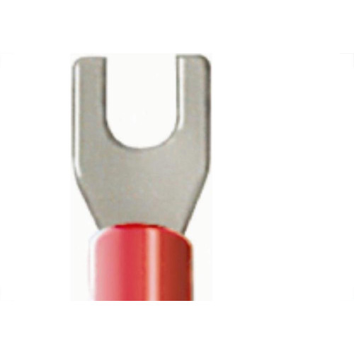 Pre-Isolado Crimper Forquilha 0,5/1,5 Vermelho M4 Tpf214 100pcs Fr2464-C