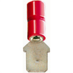 Pre-Isolado Crimper Macho Vermelho 0,5/1,5 6913  100pcs Em4263-C