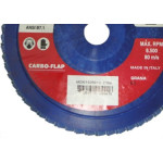 Disco Flap Carborundum 4.1/2X120 Zirconia 