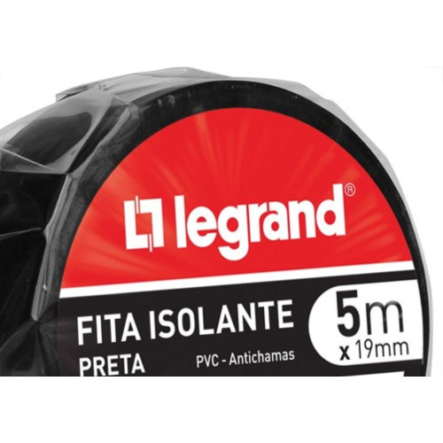 Fita Isolante Legrand 5M X 19Mm Ag-05Mat-N - Kit C/10 