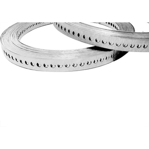 Fita De Aco Perfurada 0,65X25Mmx10M F1710