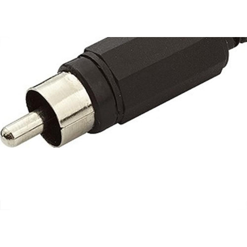 Plug Adaptador Rca Preto 591 - Kit C/10 