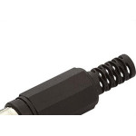 Plug Adaptador Rca Preto 591 - Kit C/10 