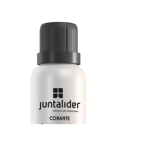 Corante Juntalider Preto 50Ml Para Tinta  - Kit C/12 