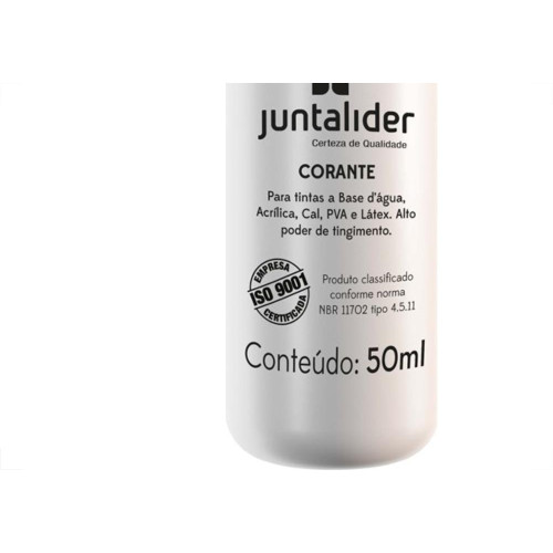 Corante Juntalider Violeta 50Ml Para Tinta  - Kit C/12 