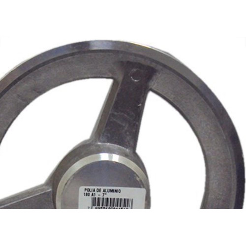Polia Aluminio Mademil ''A'' 1 Canal 7''/180Mm Pal180A1