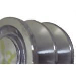 Polia Aluminio Mademil ''A'' 2 Canais 2''/50Mm Pal50A2