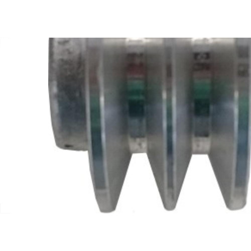 Polia Aluminio Mademil ''A'' 2 Canais 3''/75Mm Pal75A2