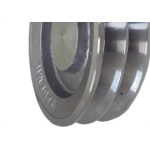 Polia Aluminio Mademil ''A'' 2 Canais 4.1/2/115 Pal115A2