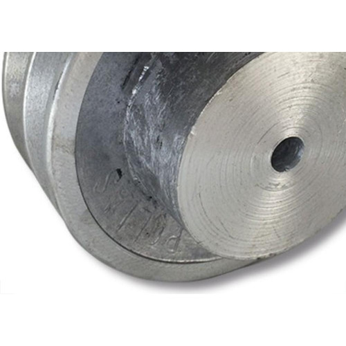 Polia Aluminio Mademil ''B'' 1 Canal 4''/100Mm Pal100B1