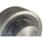Polia Aluminio Mademil ''B'' 1 Canal 4''/100Mm Pal100B1