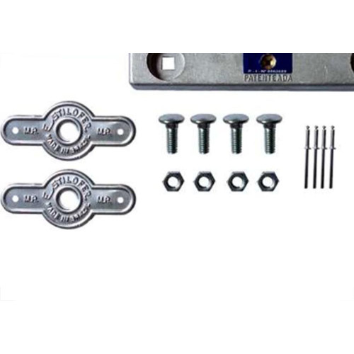 Trava Lateral Tetra Estilofer Aluminio 1Par 1