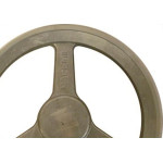 Polia Aluminio Mademil ''A'' 2 Canais 9''/230Mm Pal230A2