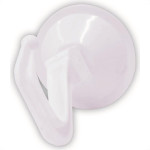 Cabide De Pressao Daivak Plastico Branco 101 - Kit C/12 