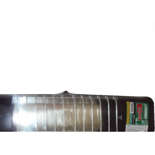 Luminaria Aletada Viewlux Ta7 Com 2 Soquetes E27 Branca 43Cm -01