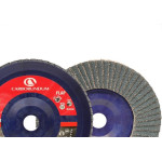 Disco Flap Carborundum 7'' X 40 Zirconia 