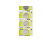 Pilha Golden Bateria 3V Cr2016 Com 5 Pecas Fx-2016