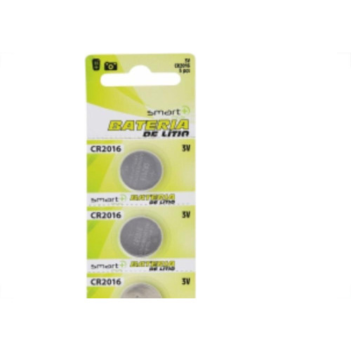 Pilha Golden Bateria 3V Cr2016 Com 5 Pecas Fx-2016