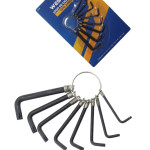 Chave Torx Western T09At40 Com Argola8Pecas Jt-8