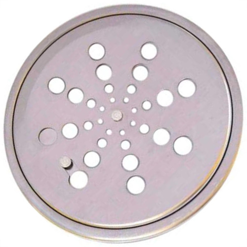 Grelha Inox Clarinox Caixilho Redonda 15Cm Fecho 5094