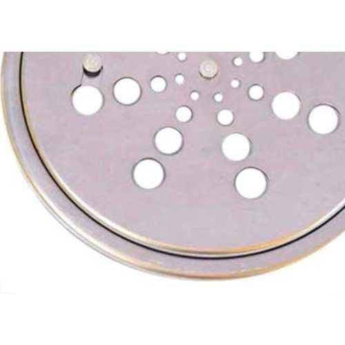 Grelha Inox Clarinox Caixilho Redonda 15Cm Fecho 5094