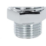 Niple Latao Cromado Metais Rei   3/4X1/2 10060 - Kit C/6 