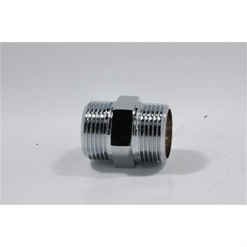 Niple Latao Cromado Metais Rei   3/4X3/4 10062 - Kit C/6 