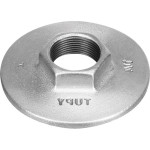 Tupy Flange Com Sextavado Ferro Galvanizado  4'' 