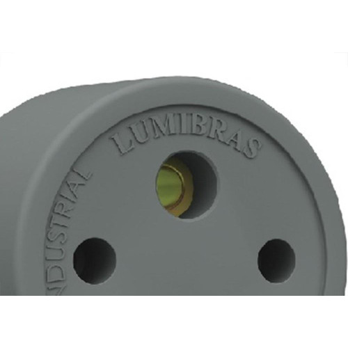 Tomada Externa Lumibras Nylon/Fibra 2X20 22.1 - Kit C/10 