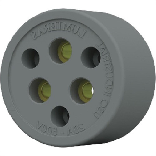 Tomada Externa Lumibras Nylon/Fibra 3X20 32.1 - Kit C/10 